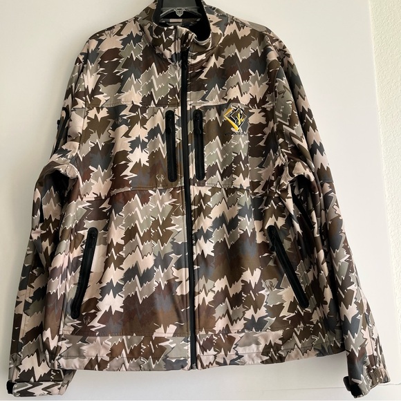 WonrateGear Demand Series Men's XXL Performance Camouflage Jacket Hunting Waterp